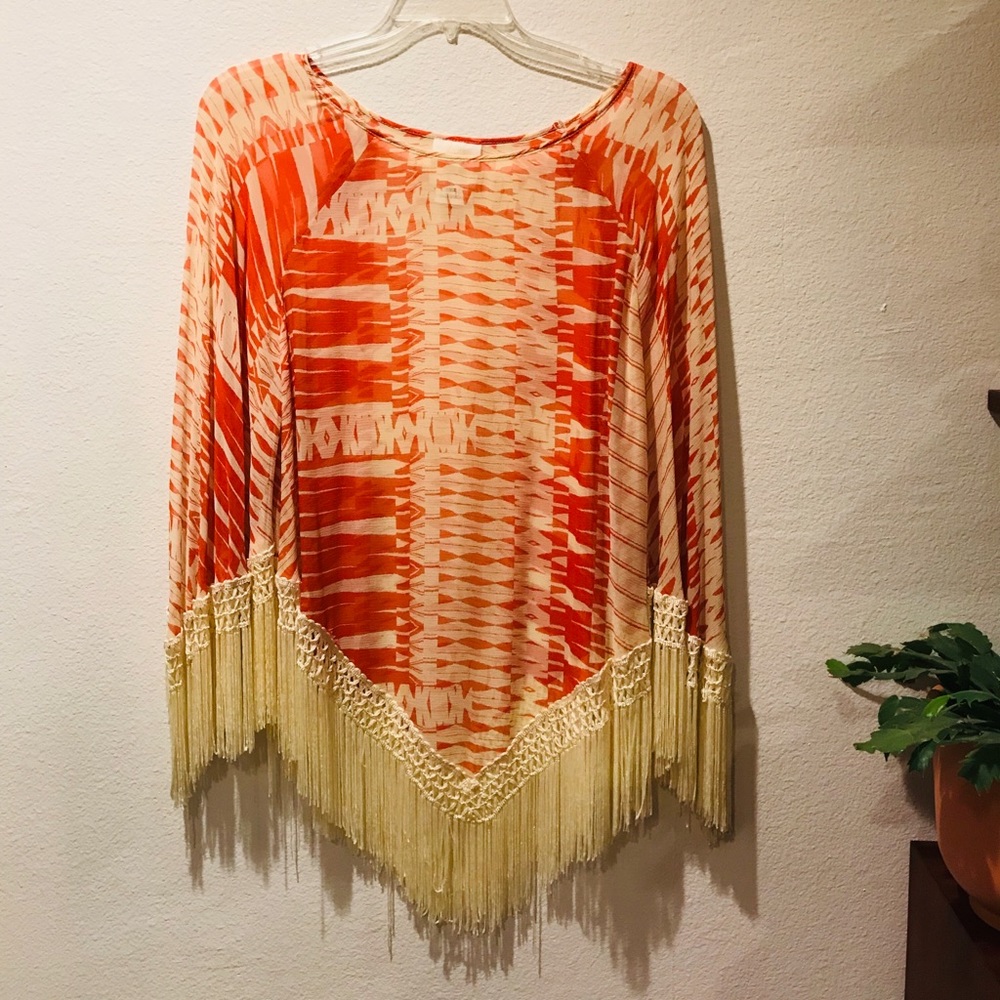 Anna Sui for Anthropologie Fringe Top